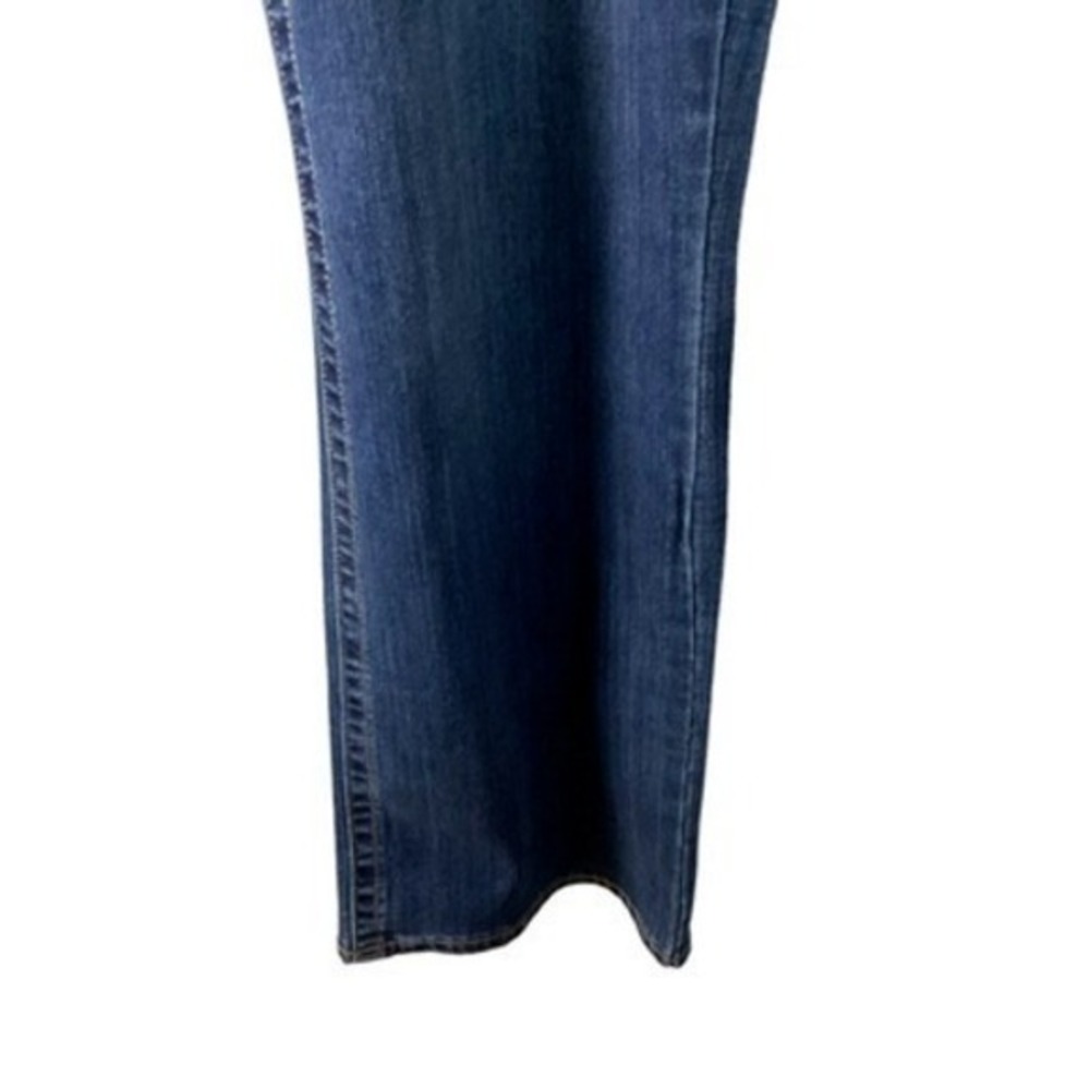 Seven7 Tummyless Bootcut Jeans Dark Wash Blue Stretch High Rise Plus 24W - Picture 14 of 14